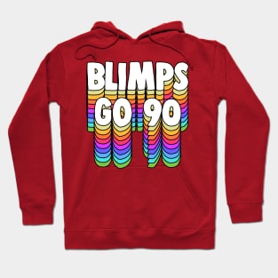 Blimps Go 90 // GBV Fan Typography Design Hoodie